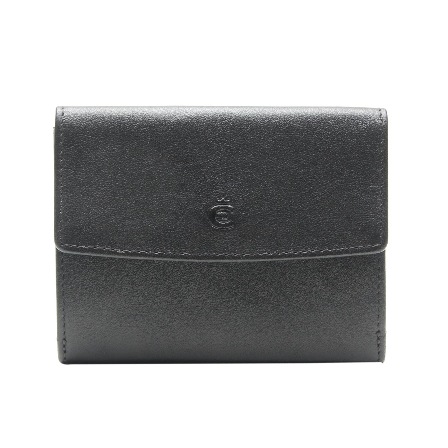 Taschenbörse mit RFID Logo (Schwarz)