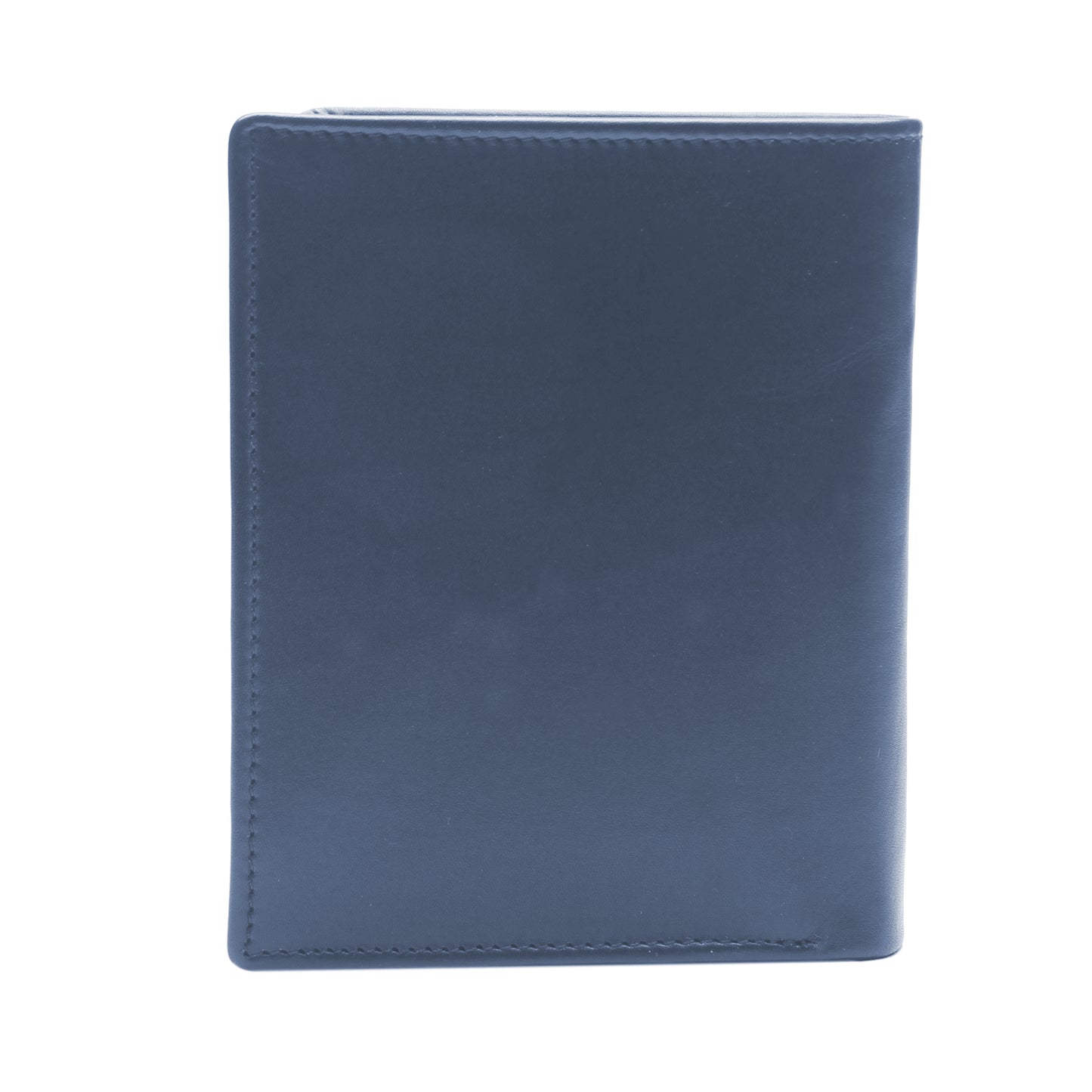 Hochformatbörse mit RFID Schutz & Cardsafe System "Harry" - Schwarz & Blau