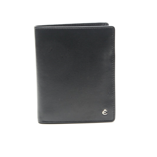 Hochformatbörse mit RFID Schutz & Cardsafe System "Harry" - Schwarz