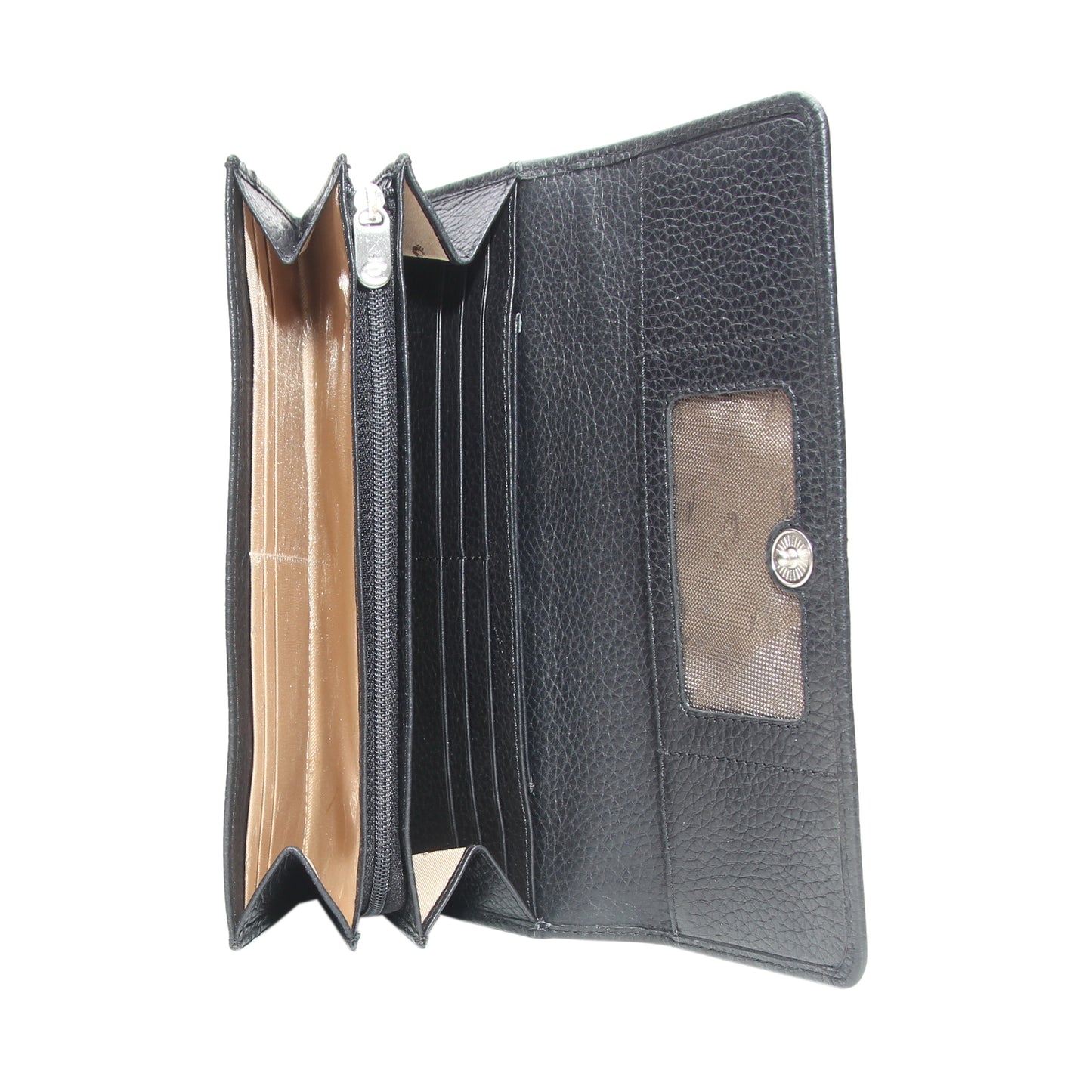 Damenlangbörse mit RFID Verona ( Schwarz )