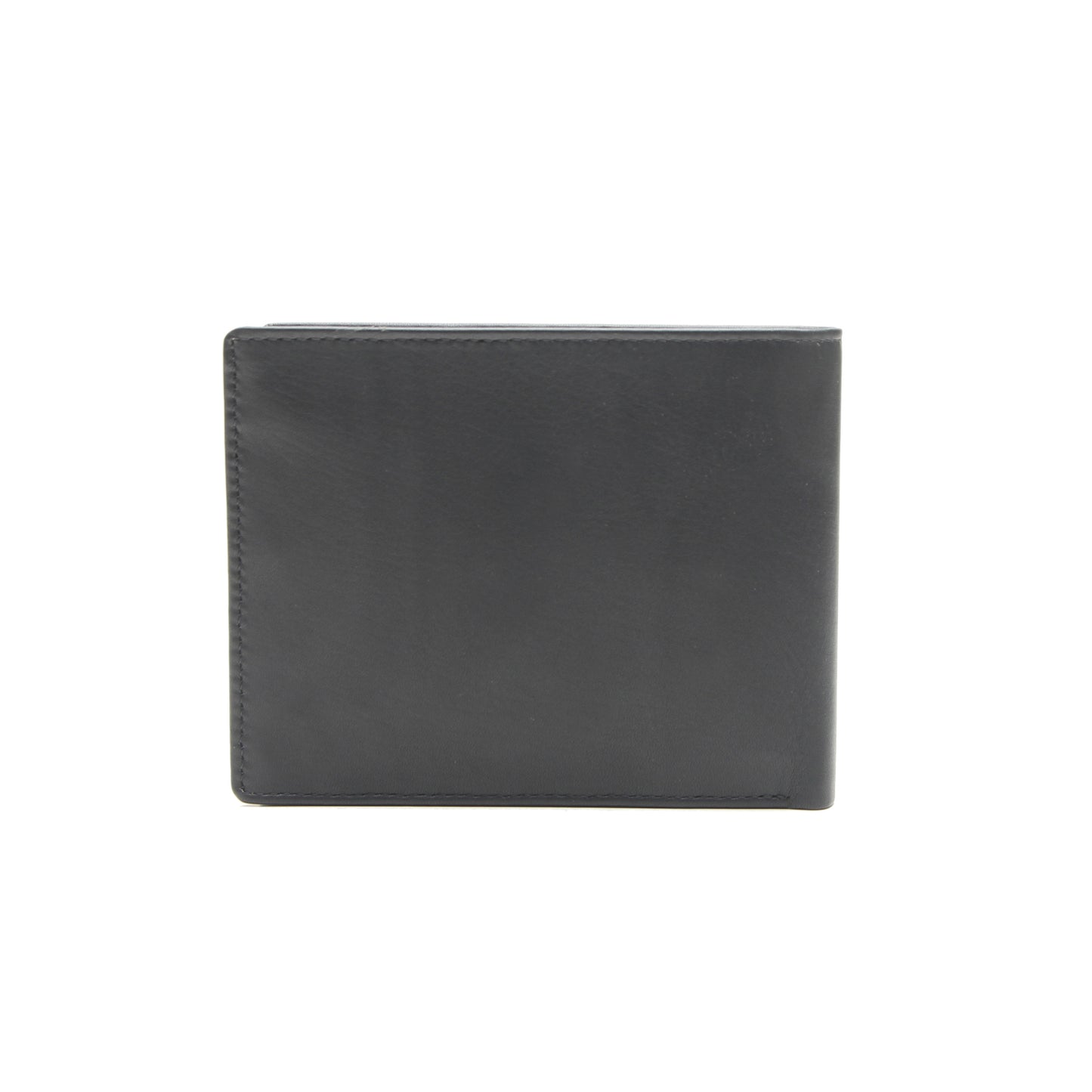 Querformatbörse mit RFID und CardSafeSytsem Logo (Schwarz)