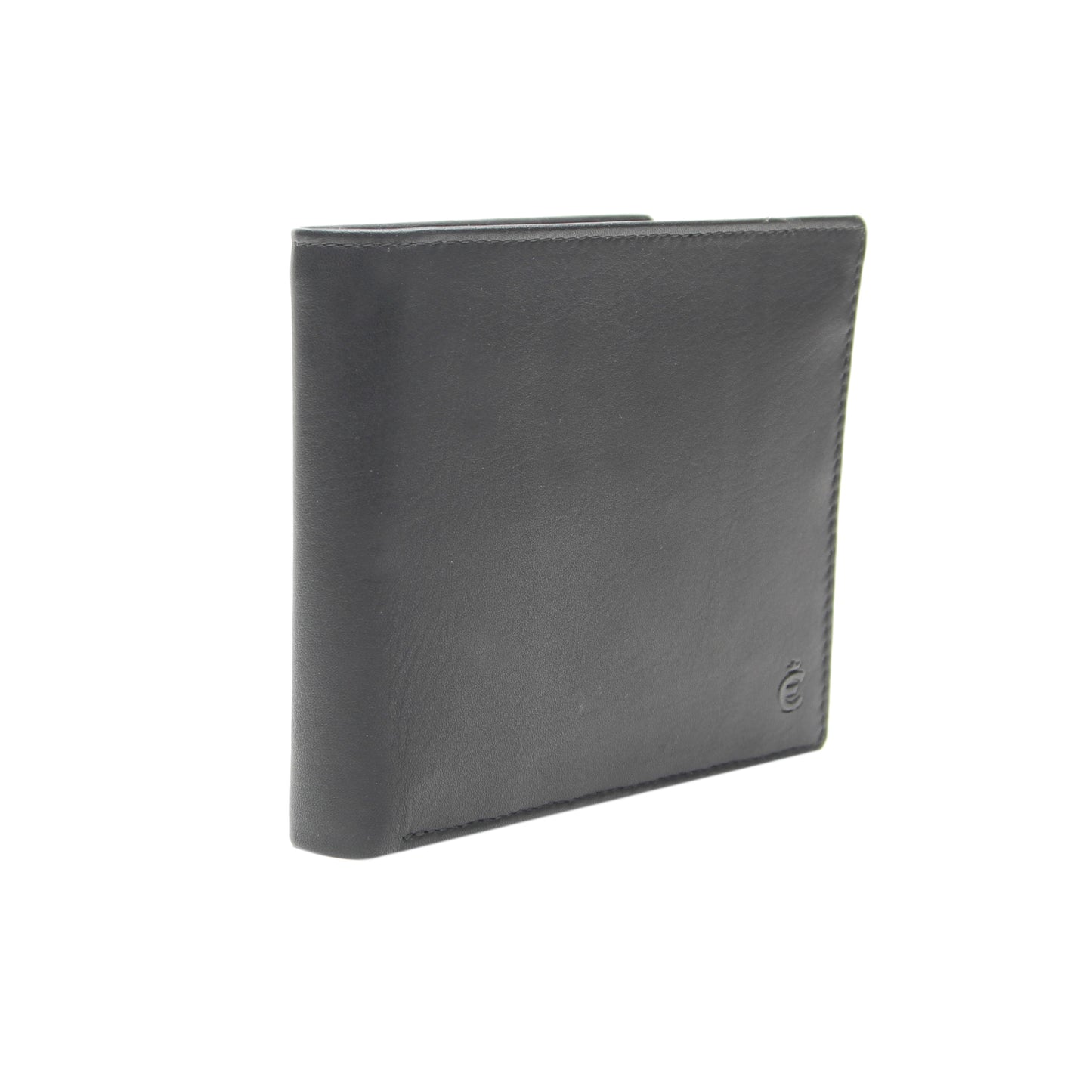 Querformatbörse mit RFID & CardSafeSystem Logo (Schwarz)