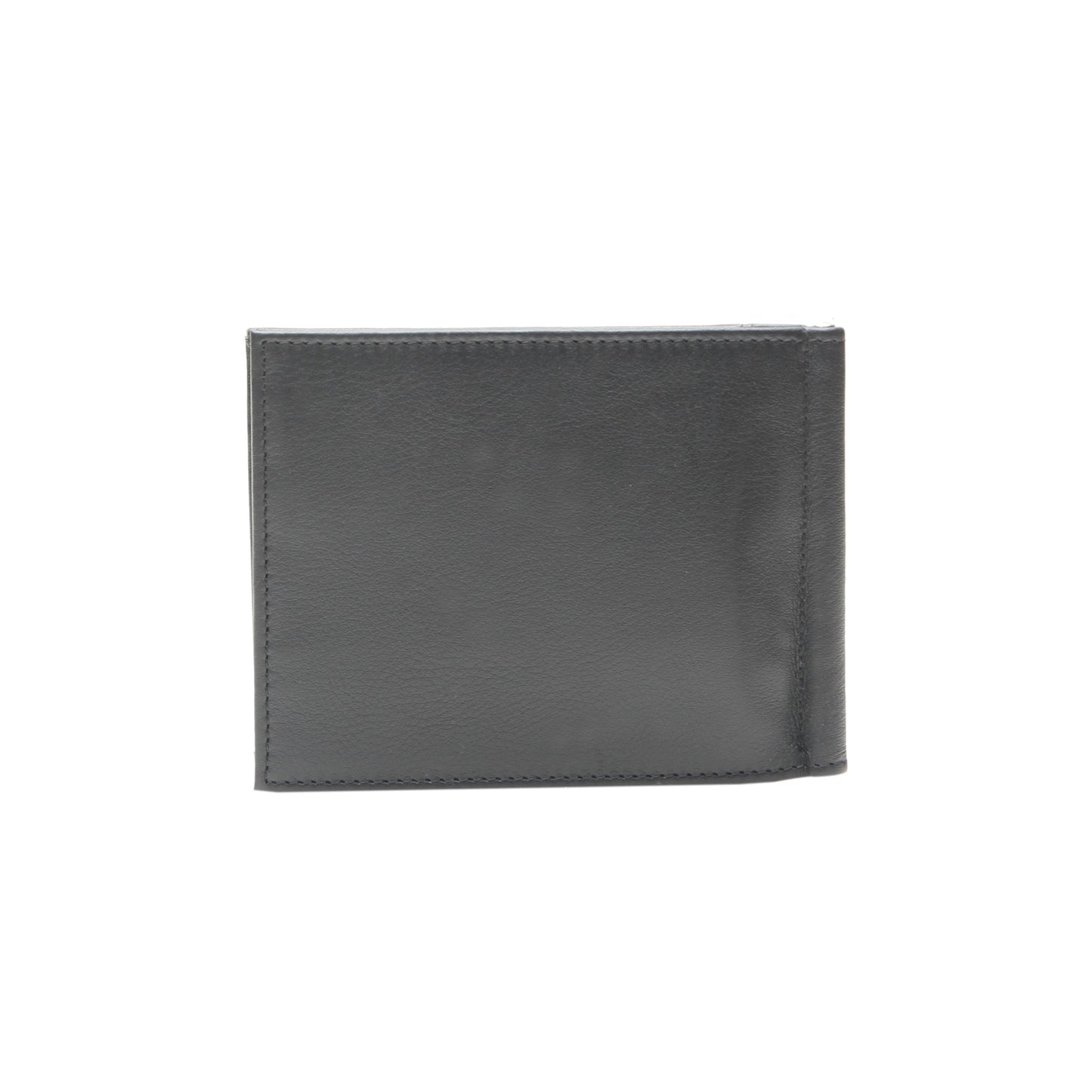 Klammerbörse mit RFID & CardSafeSystem Logo (Schwarz)