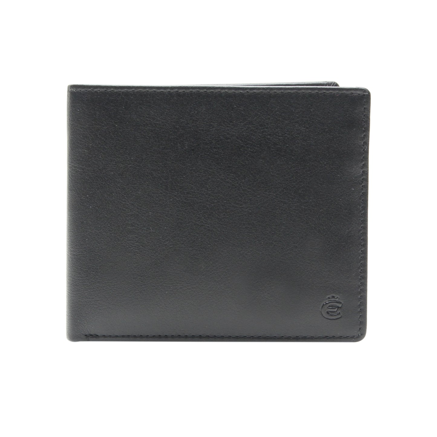 Querformatbörse mit RFID & CardSafeSystem Logo (Schwarz)