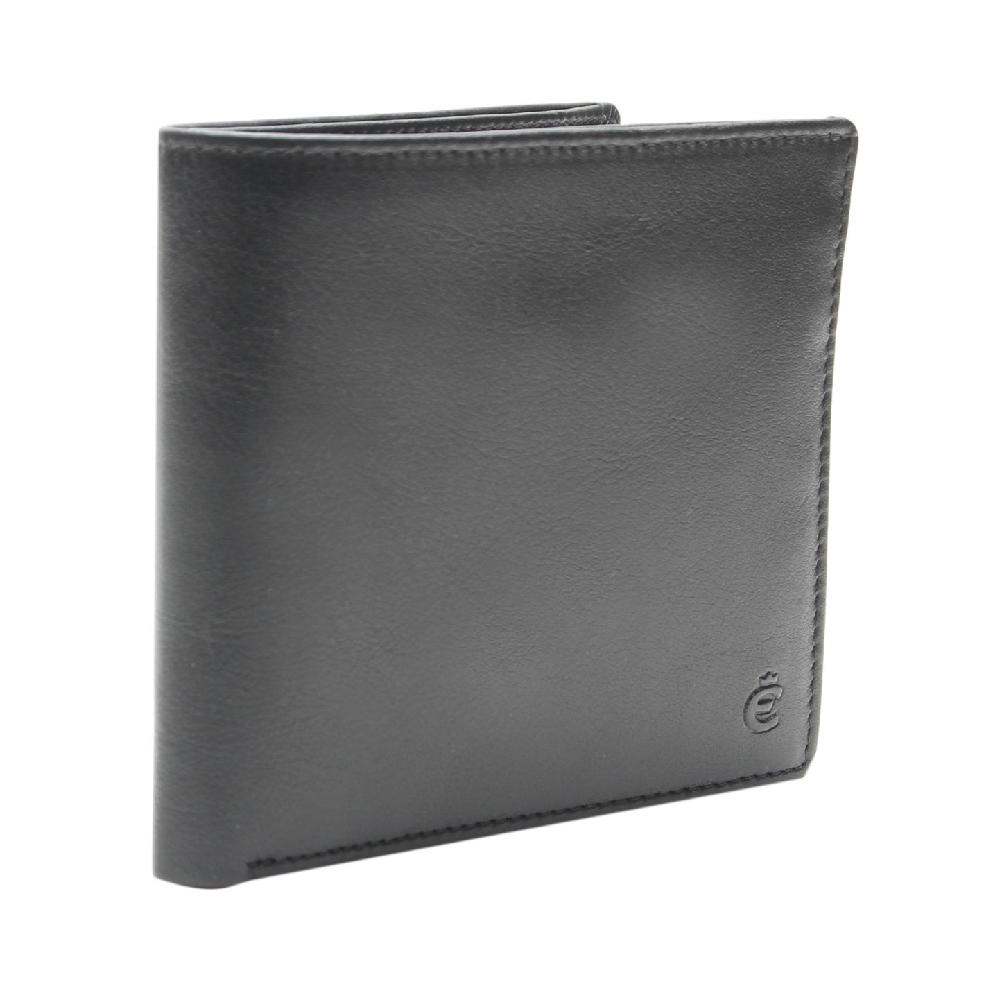 Querformatbörse mit RFID & CardSafeSystem Logo (Schwarz)