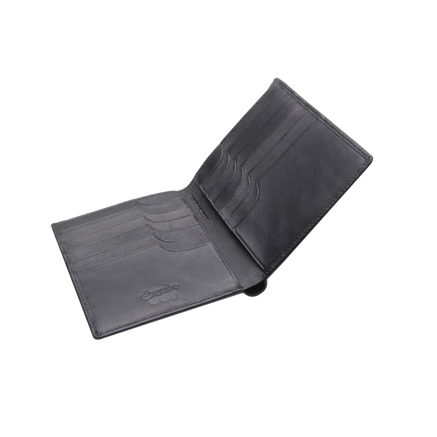 Kreditkartenetui mit RFID & CardSafeSystem Logo (Schwarz)