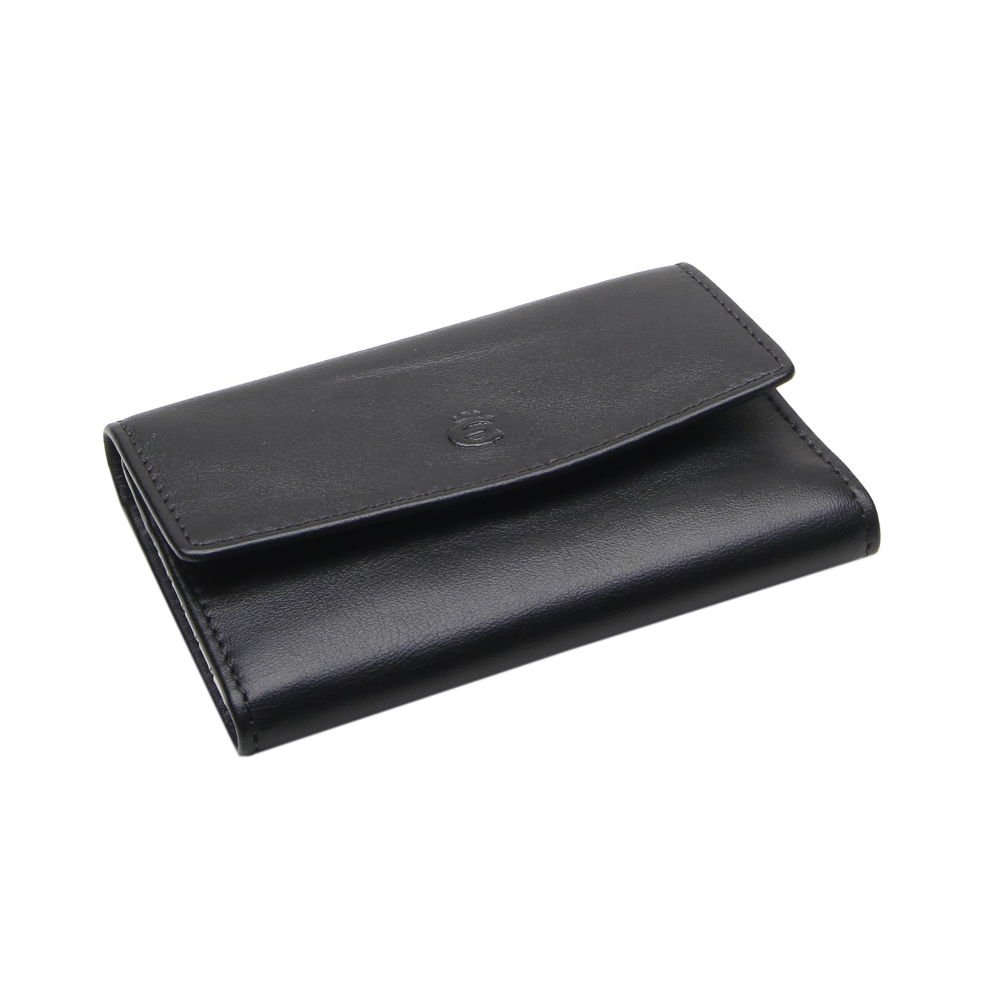 Schlüsseletui mit Haken Logo (Schwarz)