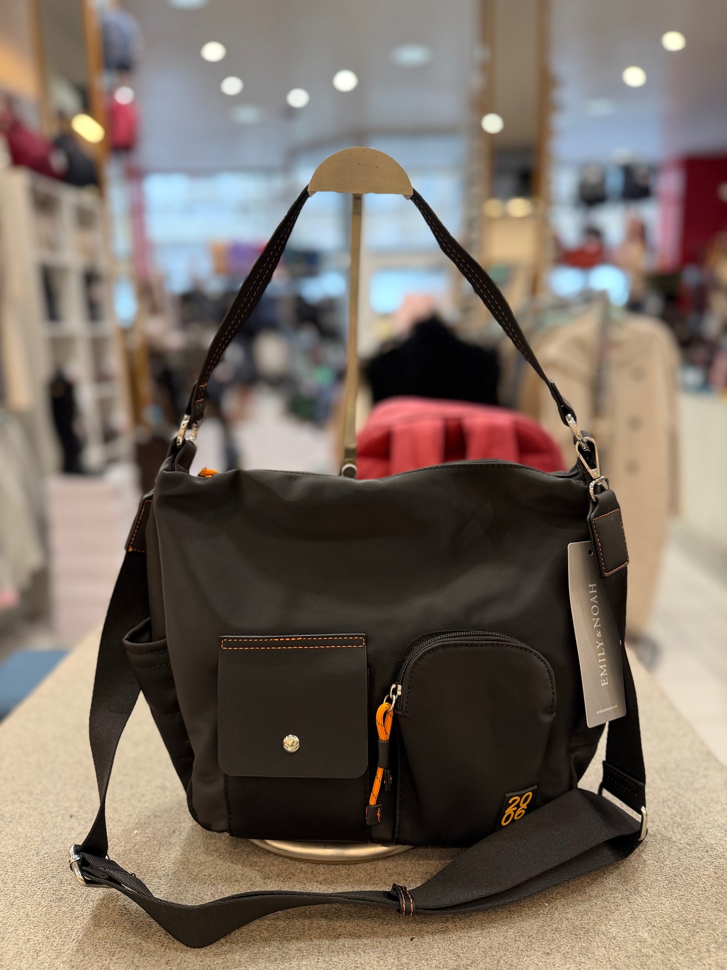 Joeline - Khaki & Schwarz