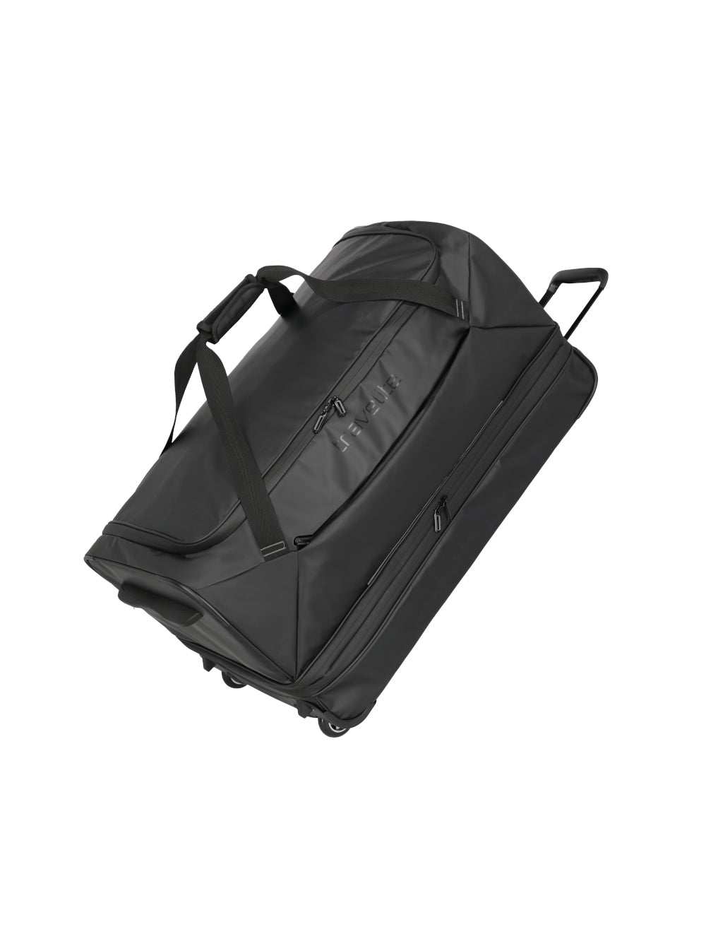 Basics Rollenreisetasche Plane Erweiterbar - Schwarz