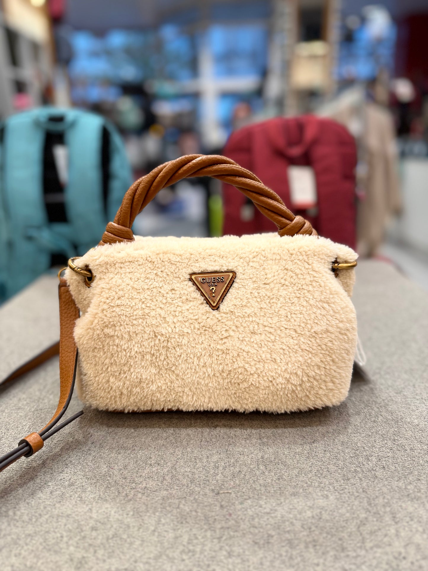 Shaida - Leopard + Natural/Cognac