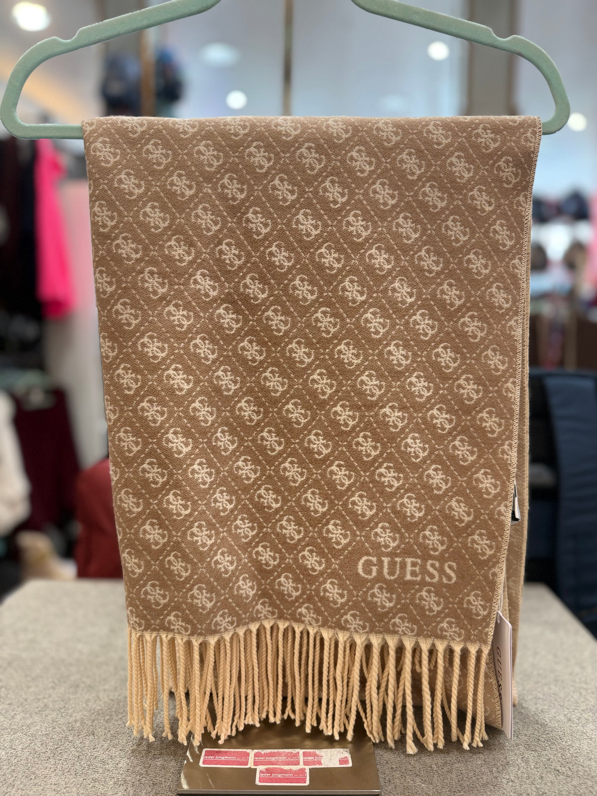 Guess Schal - Cream/Taupe