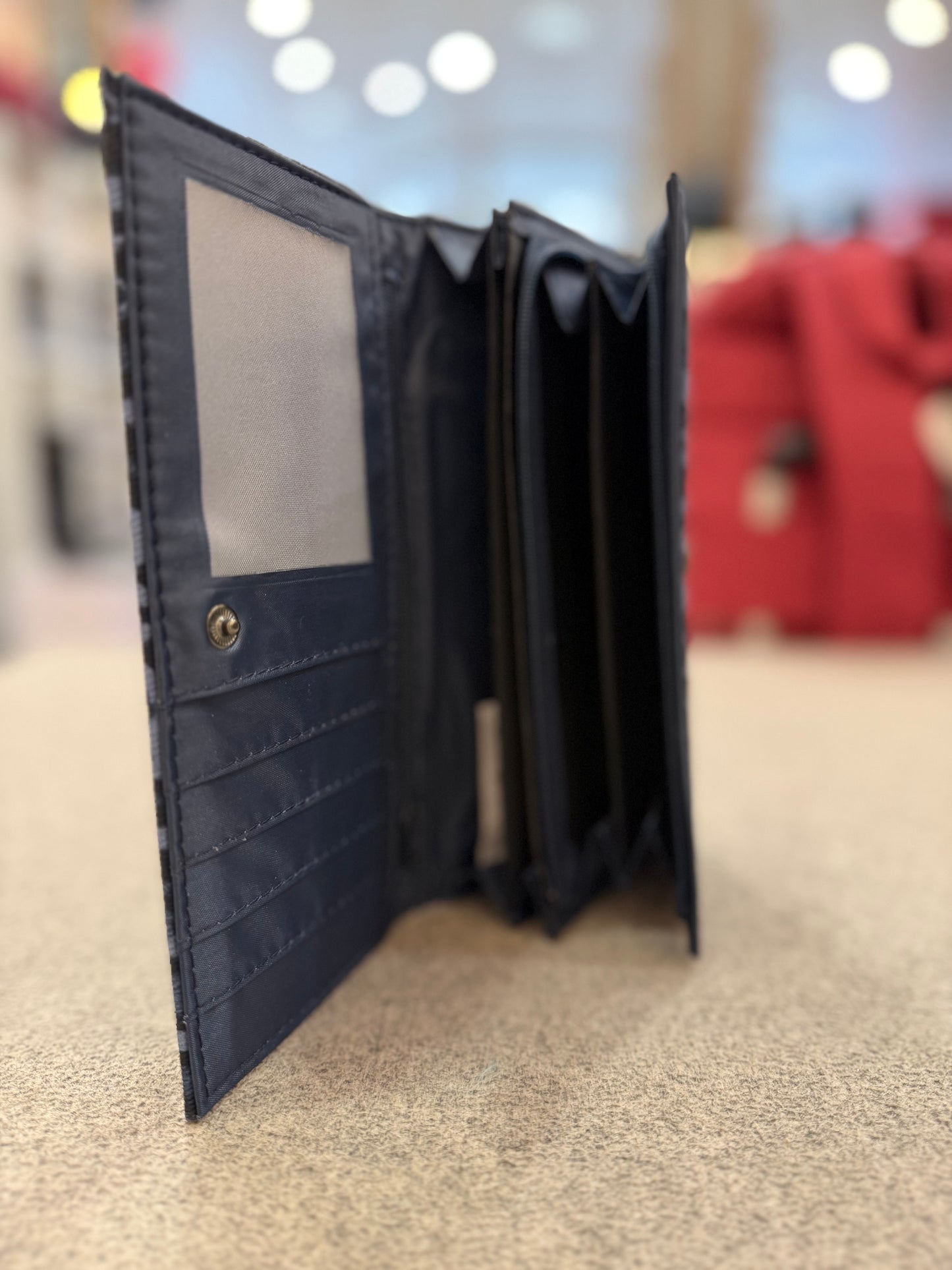 Geldbörse Lang - Leo - Blau