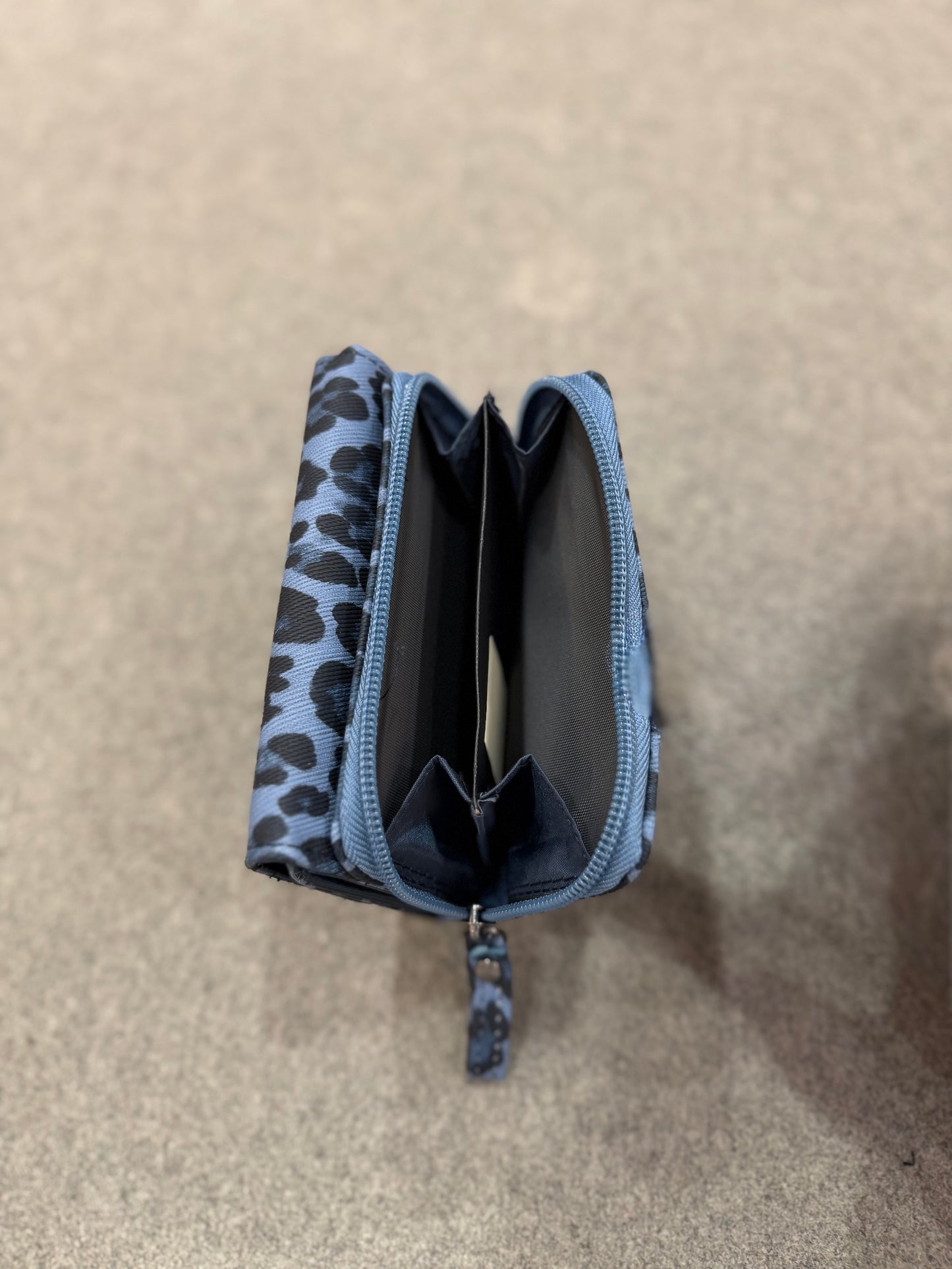 Geldbörse Kurz - Leo - Blau