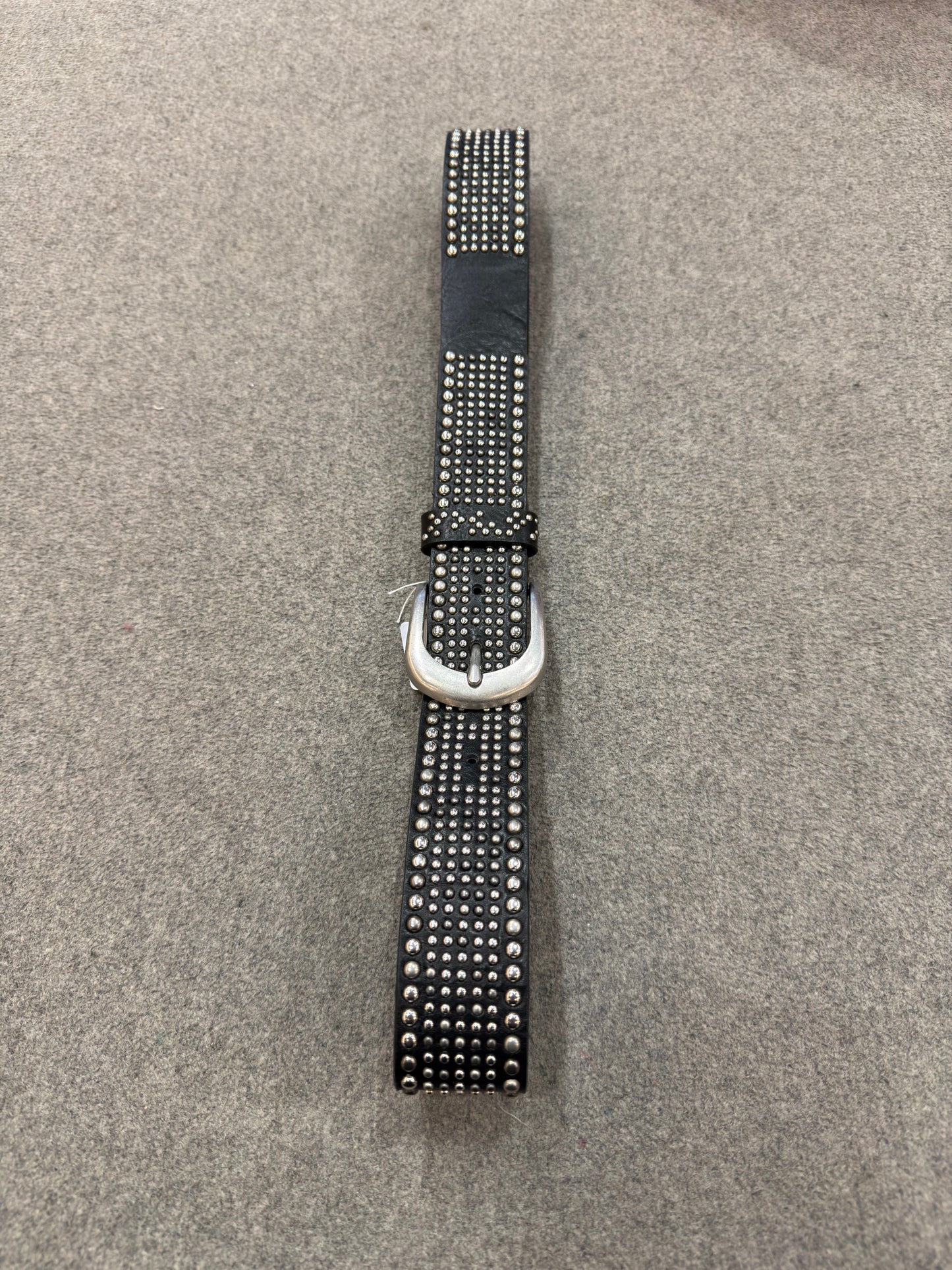 NietenGürtel "Kim" - Schwarz ( 85 - 105 cm )