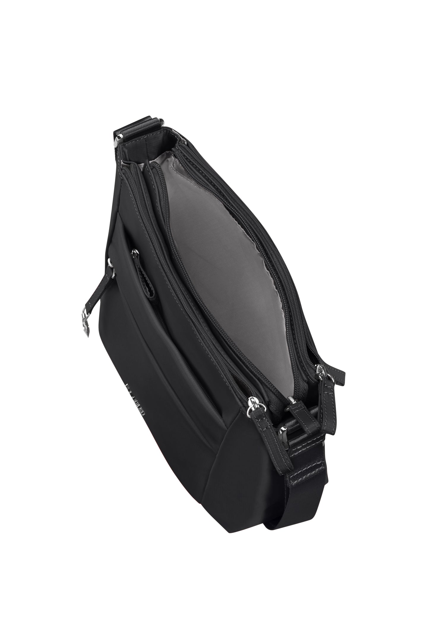 Move 5.0 Shoulderbag S 3 Zip Black & Dark Blue