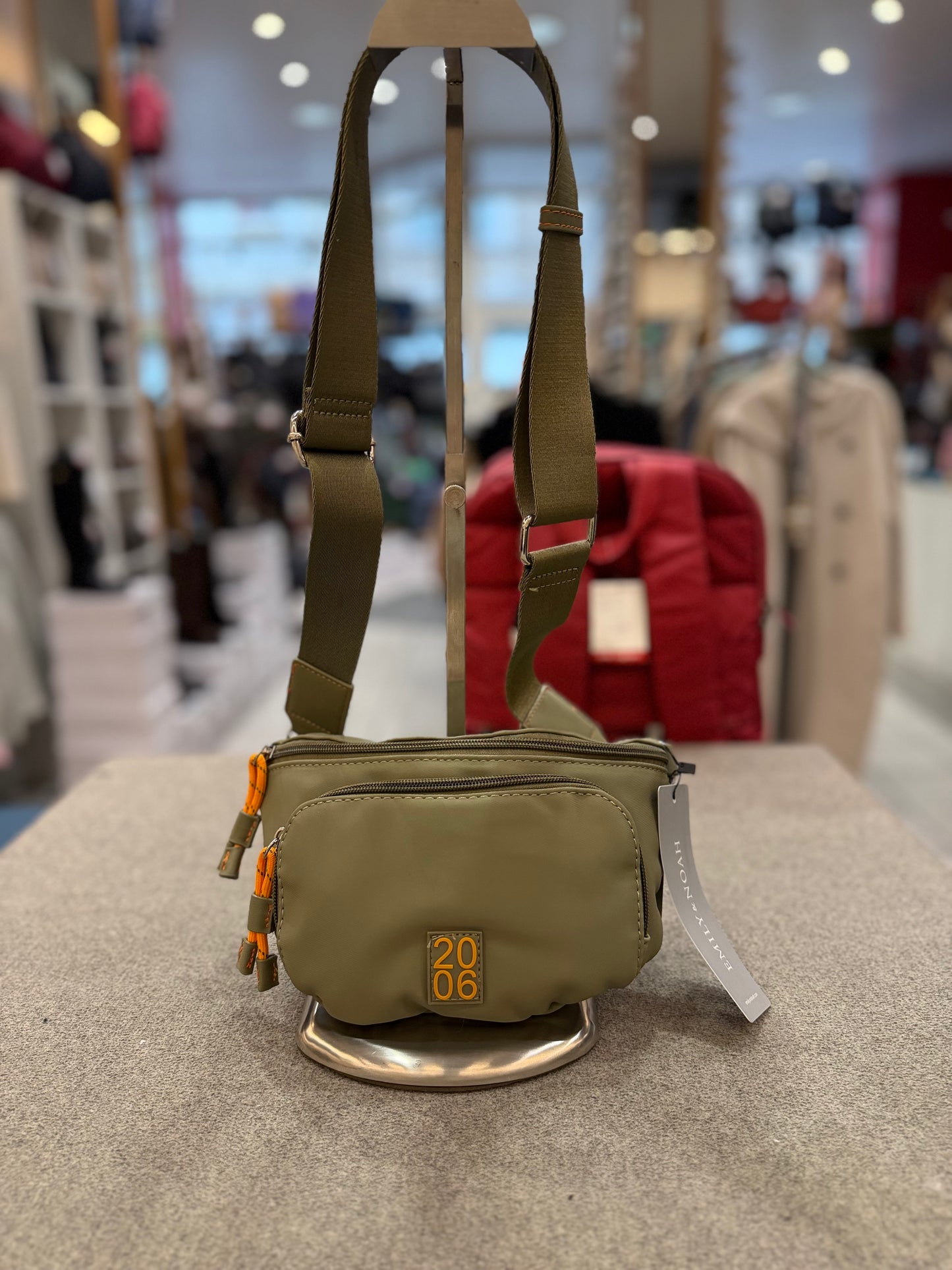 Joeline - Khaki & Schwarz