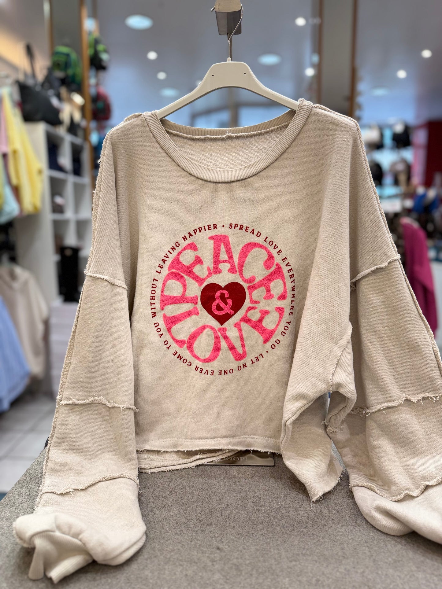 Pullover "Peace&Love"