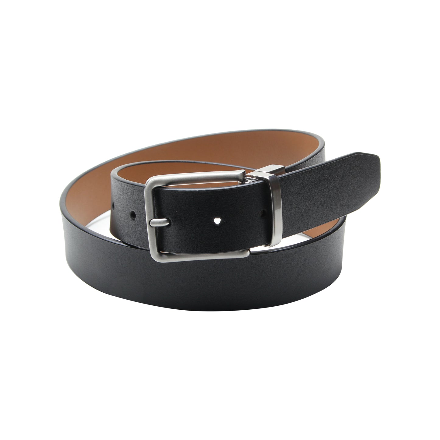 Wendegürtel "Wende" - Verschiedene Längen - Schwarz/Cognac (Kürzbar)