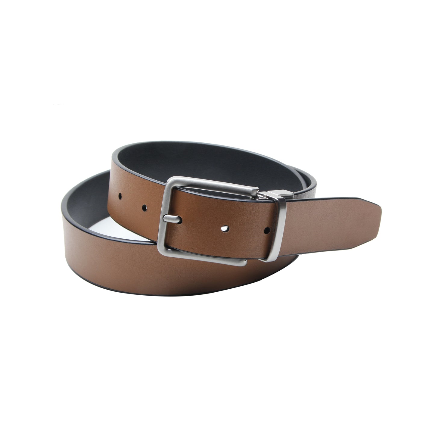 Wendegürtel "Wende" - Verschiedene Längen - Schwarz/Cognac (Kürzbar)