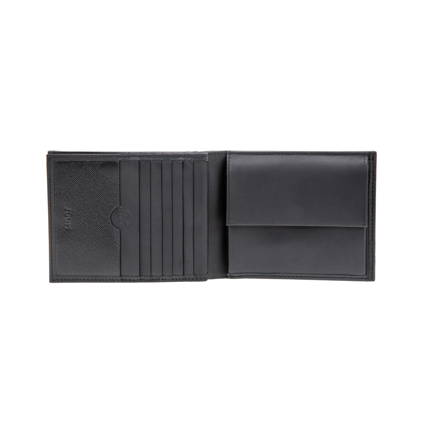 Pero Minos billfold h14 - Schwarz