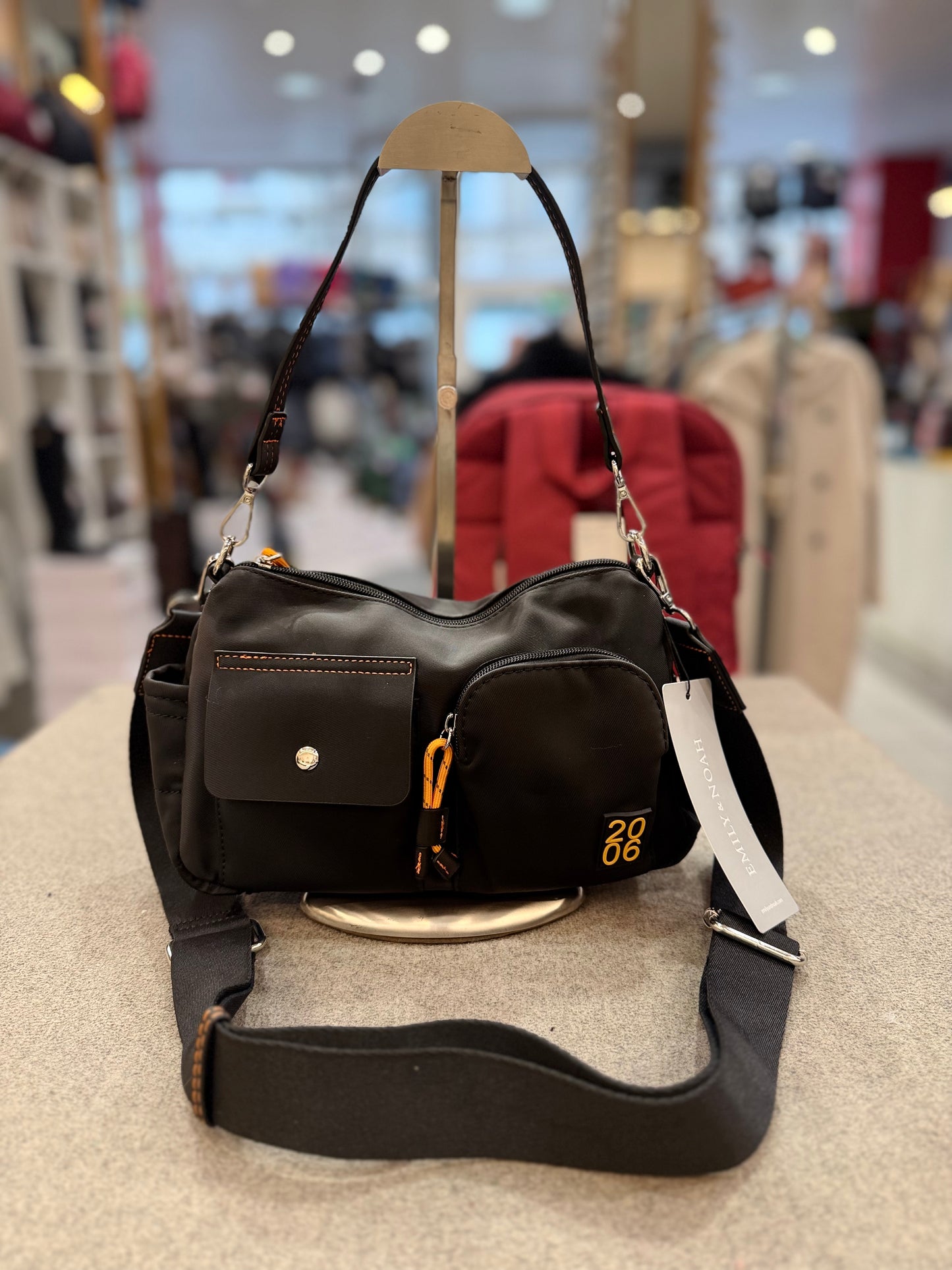 Joeline - Khaki & Schwarz