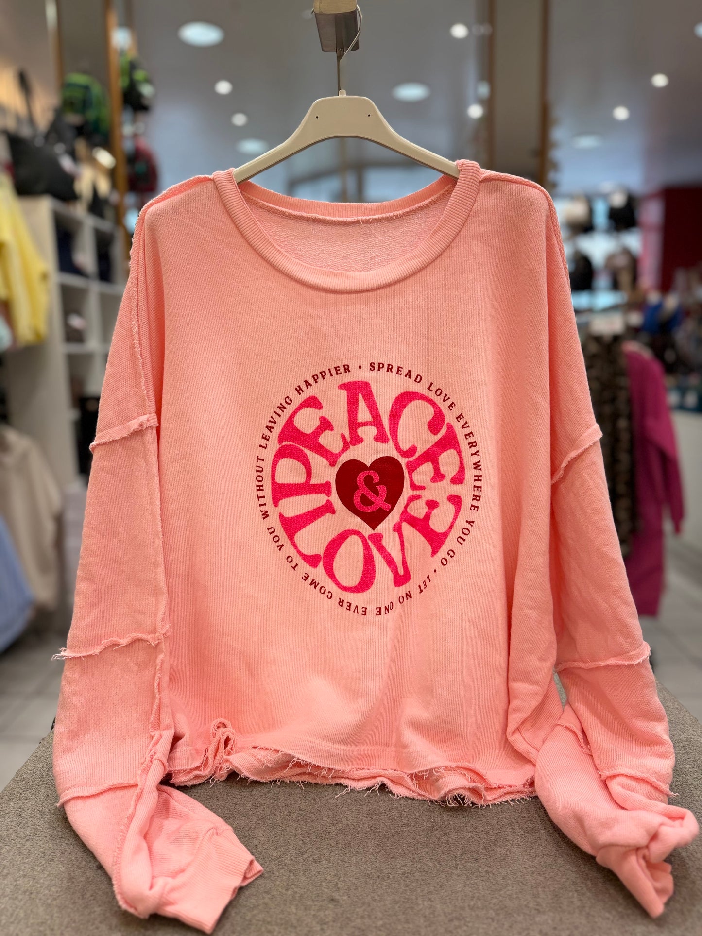 Pullover "Peace&Love"