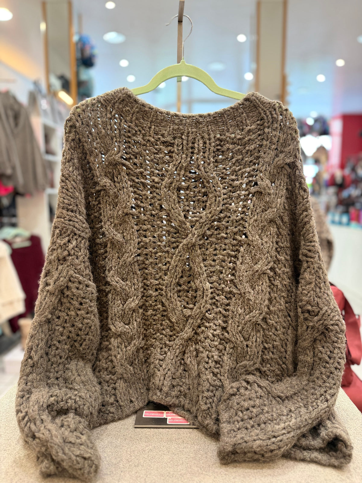 Strickpullover "Zopf" - Verschiedene Farben