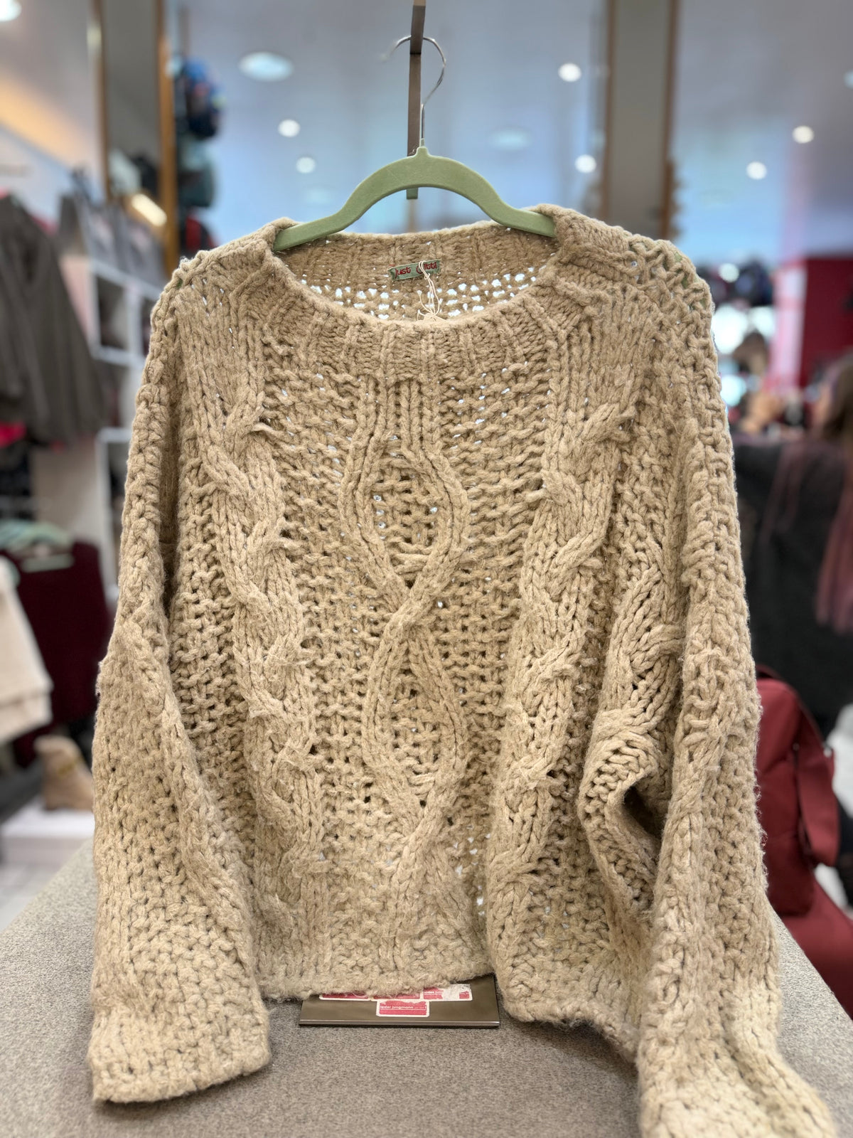 Strickpullover "Zopf" - Verschiedene Farben