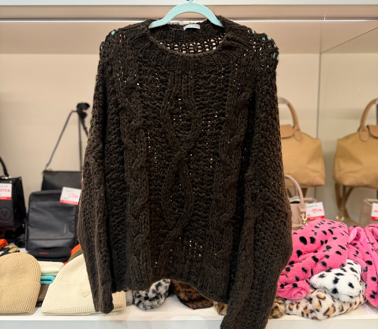 Strickpullover "Zopf" - Verschiedene Farben