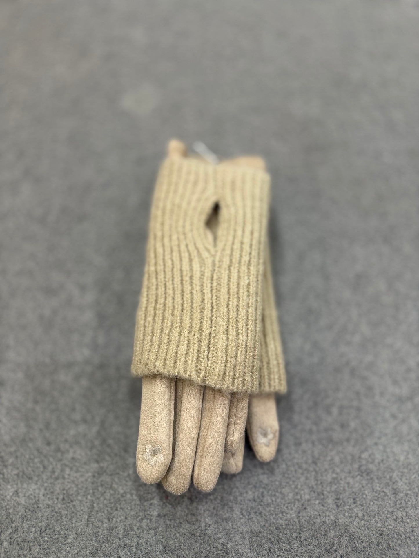 Handschuhe + Stulpen - Verschiedene Farben