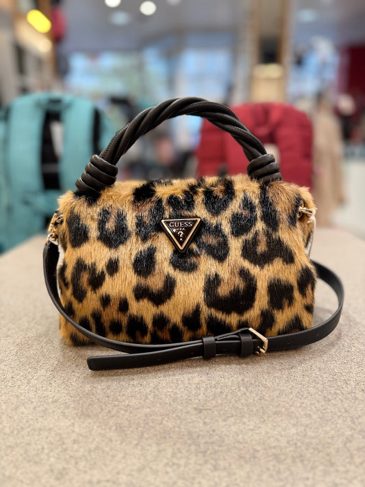 Shaida - Leopard + Natural/Cognac