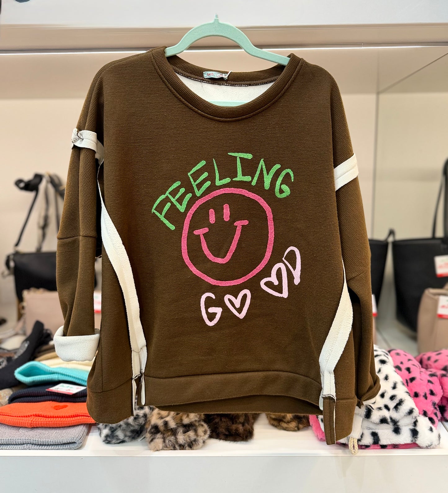 Pullover "Feeling Good" - Verschiedene Farben