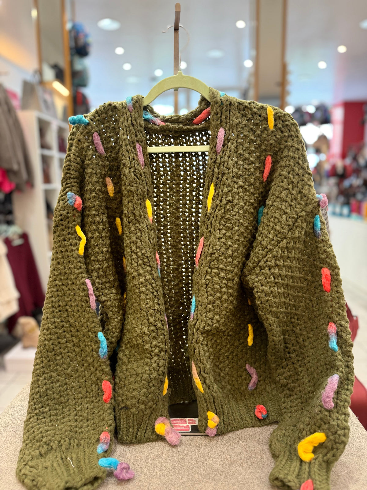 Strickjacke "Dots" - Verschiedene Farben