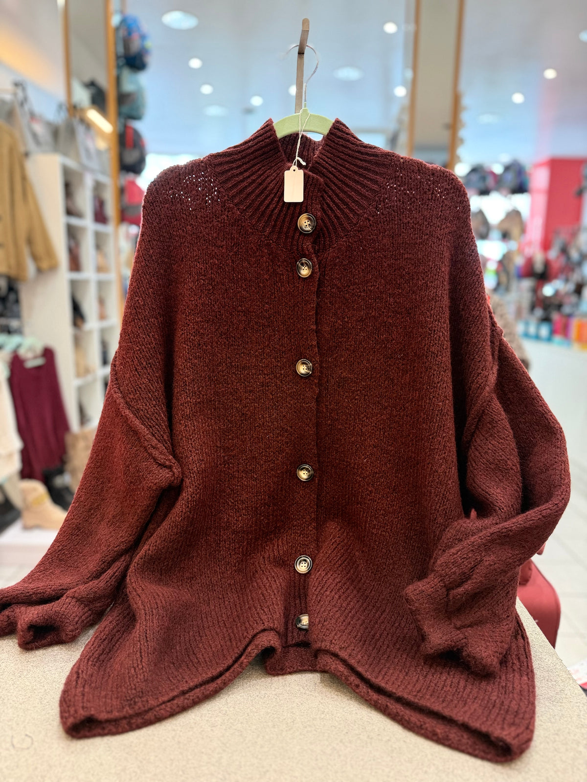 Strickjacke "Knopf" - Verschiedene Farben