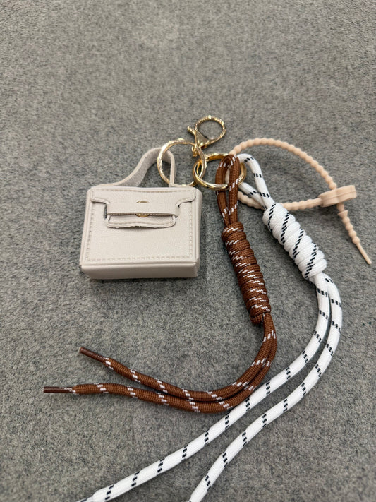 Anhänger "Mini Bag" - Cream