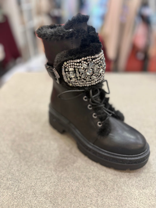 Stiefel "Sparkle" Schwarz - Verschiedene Größen