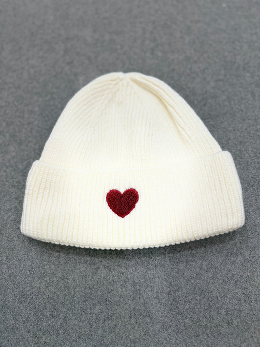 Beanie Love - White