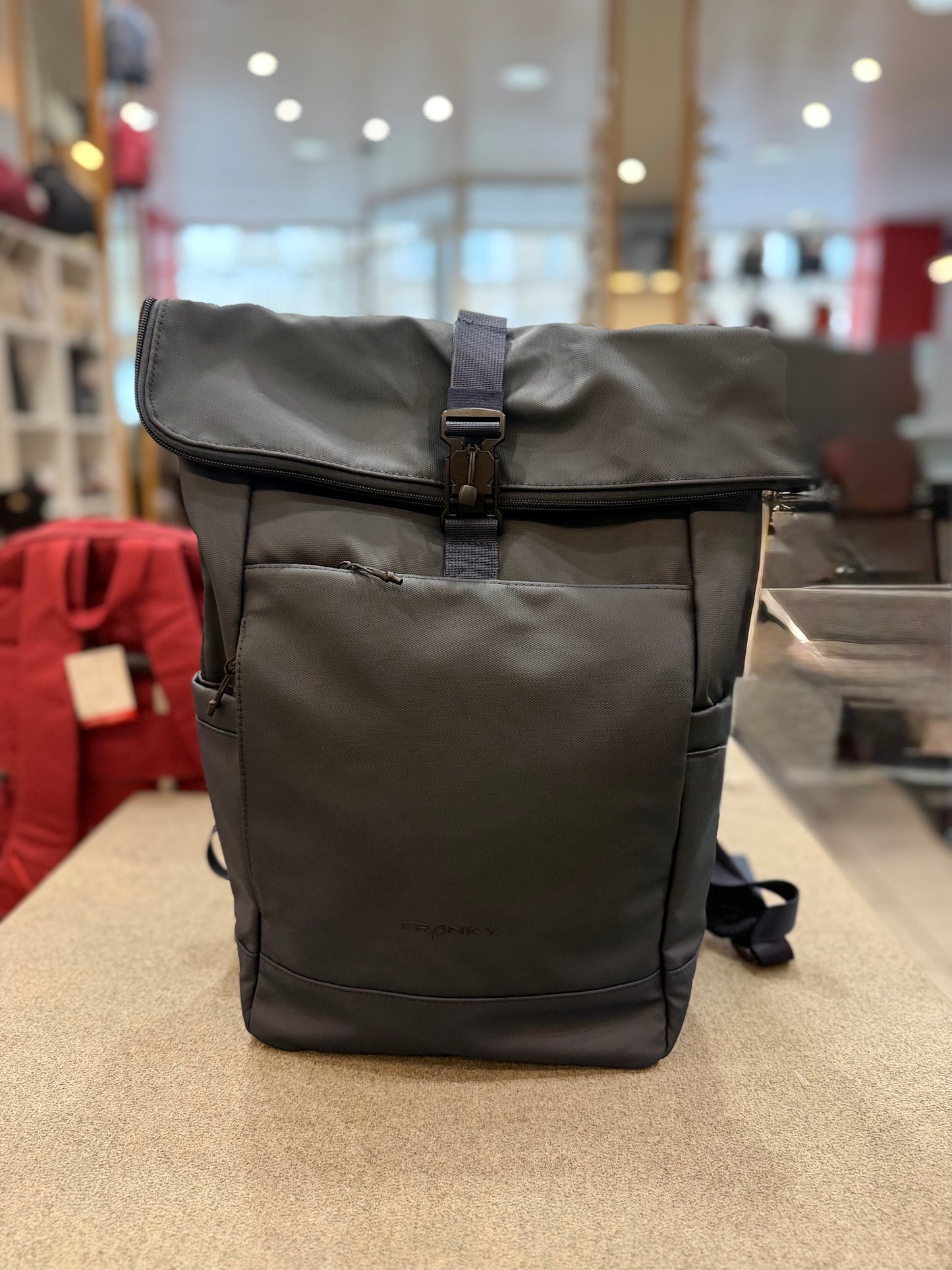 Rucksack "RS77" - Schwarz & Blau