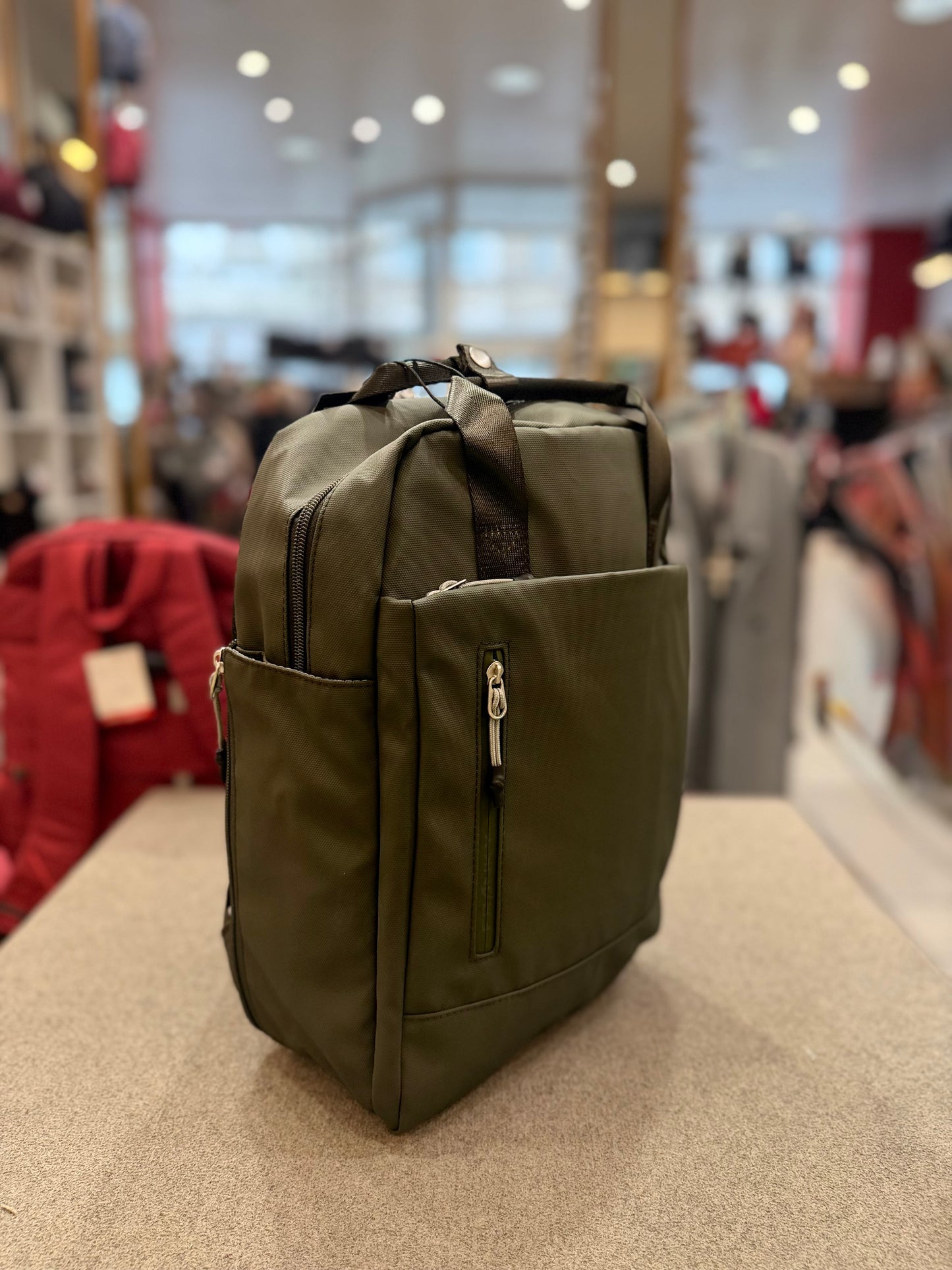 Rucksack "RS62" - Schwarz & Olive
