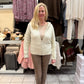 Kaputzenstrickjacke "Sparkle" - Verschiedene Farben