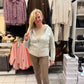 Kaputzenstrickjacke "Sparkle" - Verschiedene Farben