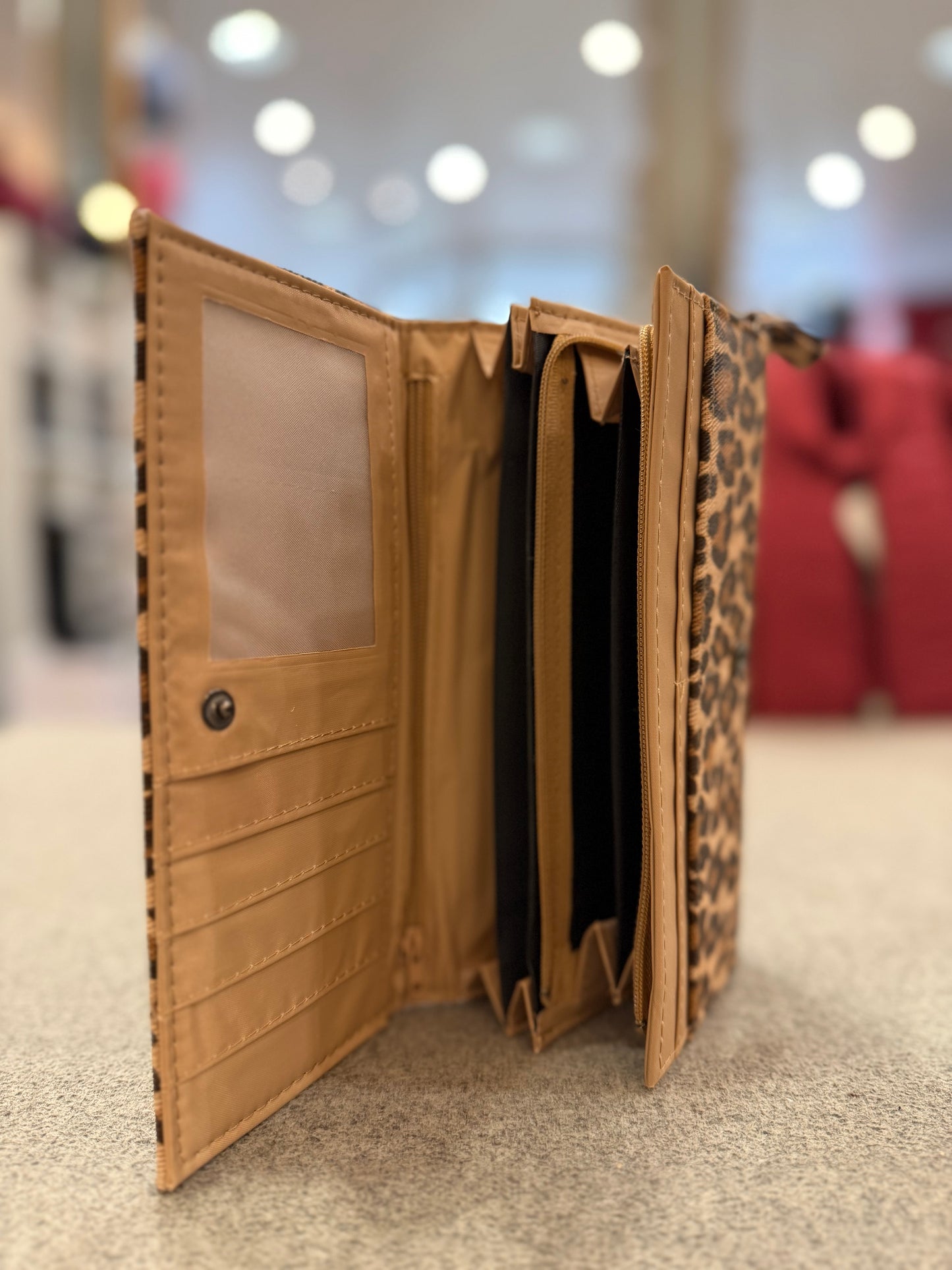 Geldbörse Lang - Leo - Cognac