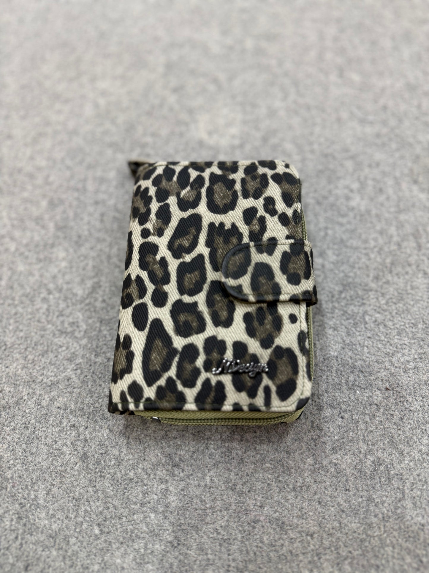 Geldbörse Kurz - Leo - Olive