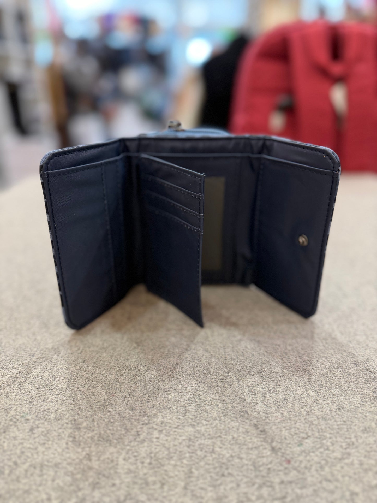 Geldbörse Kurz - Leo - Blau