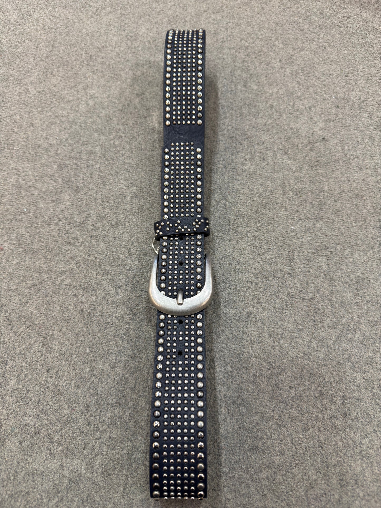 NietenGürtel "Kim" - Blau ( 85 - 105 cm )