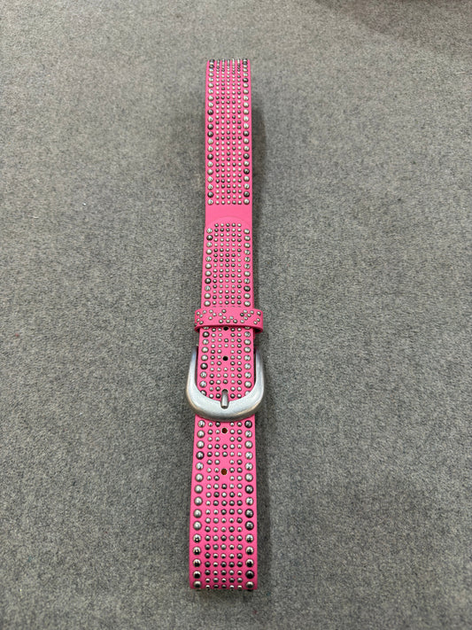 NietenGürtel "Kim" - Pink (85-105cm)