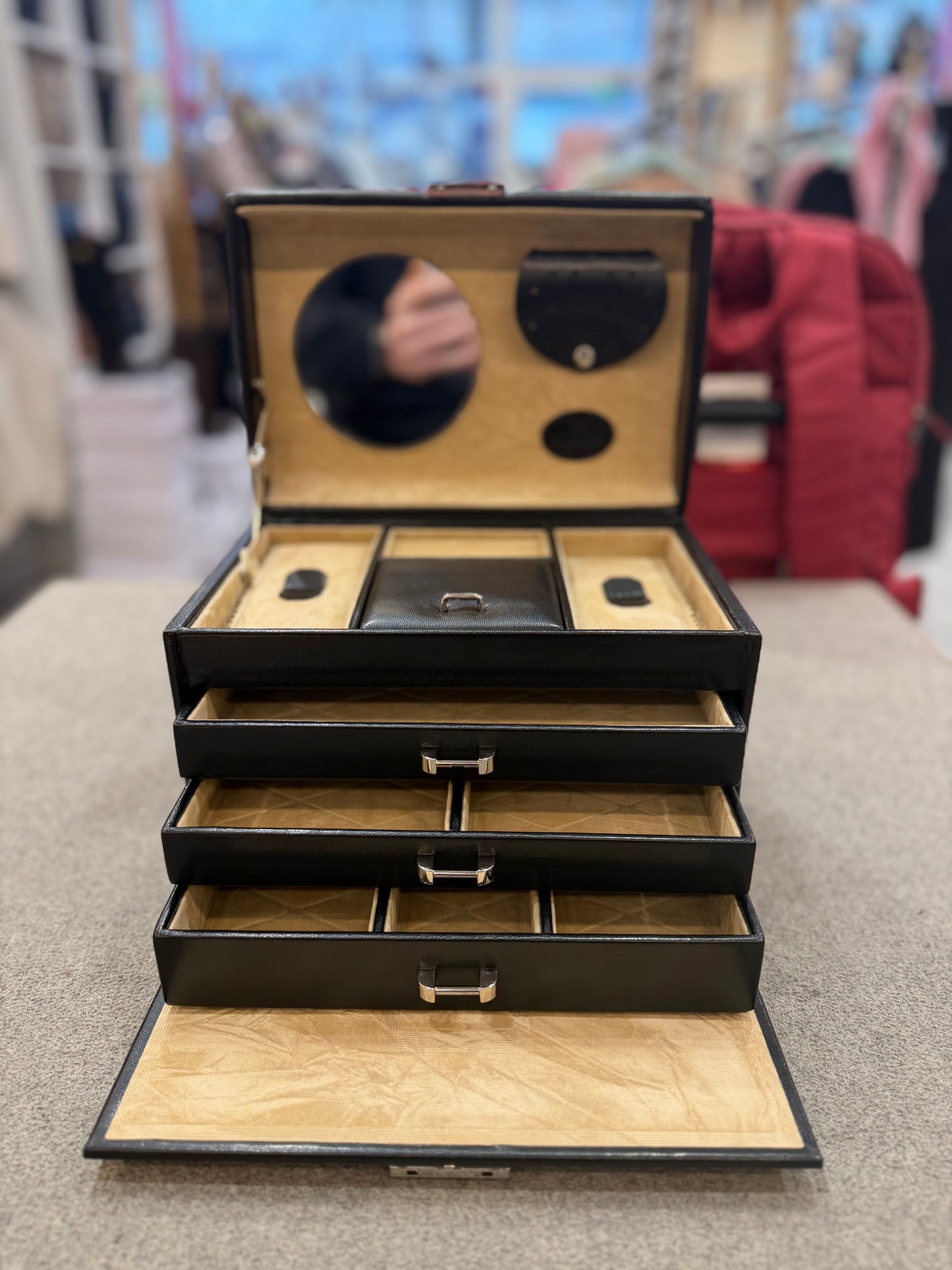 Schmuckkoffer - Schwarz