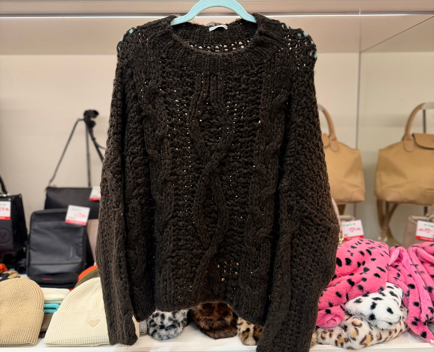 Strickpullover "Zopf" - Verschiedene Farben