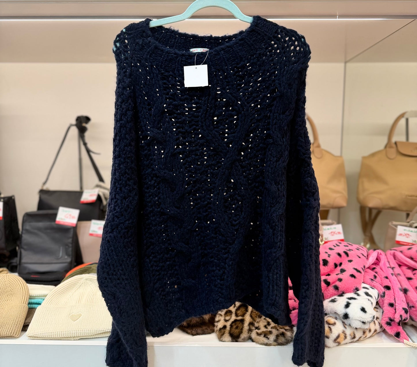 Strickpullover "Zopf" - Verschiedene Farben