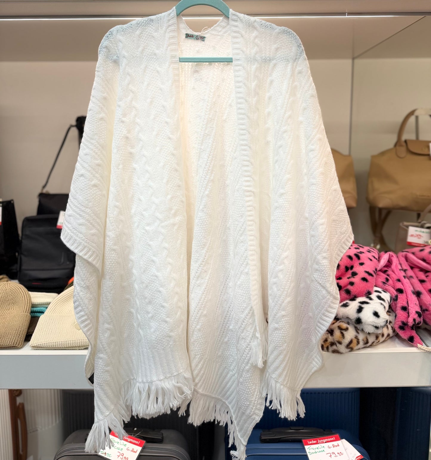 Poncho "Lang" - Verschiedene Farben